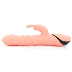 Generique Vibro Rabbit Thrusties 13 x 3.8cm Saumon